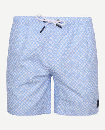 Suitable zwembroek circle chain lichtblauw | Regular-fit