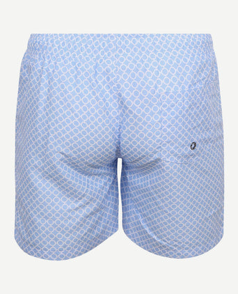 Suitable zwembroek circle chain lichtblauw | Regular-fit