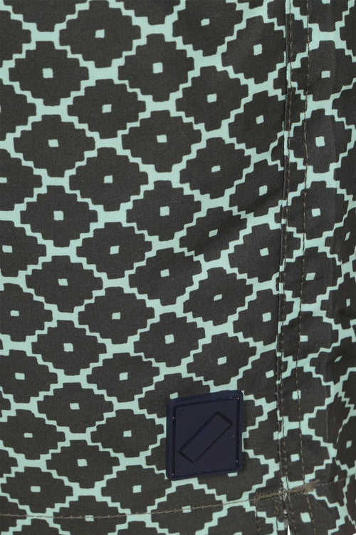 Suitable zwembroek mine craft army groen | Regular-fit