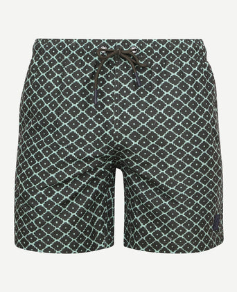 Suitable zwembroek mine craft army groen | Regular-fit