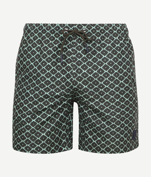 Suitable zwembroek mine craft army groen | Regular-fit