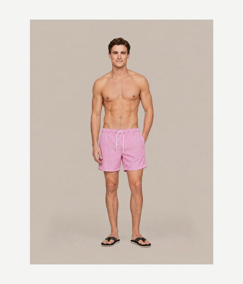 Zwembroek pin stripe fuchsia