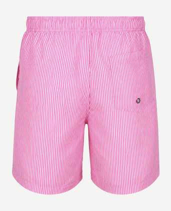 Zwembroek pin stripe fuchsia