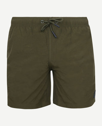 Suitable zwembroek plain army groen | Regular-fit