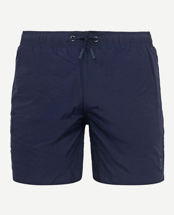 Zwembroek plain donkerblauw