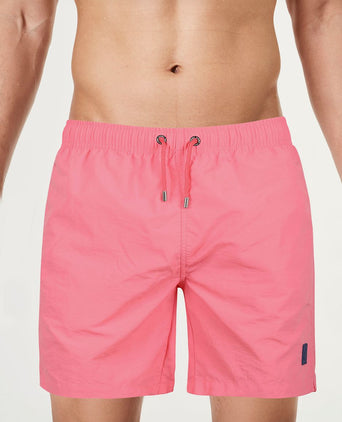 Zwembroek plain roze