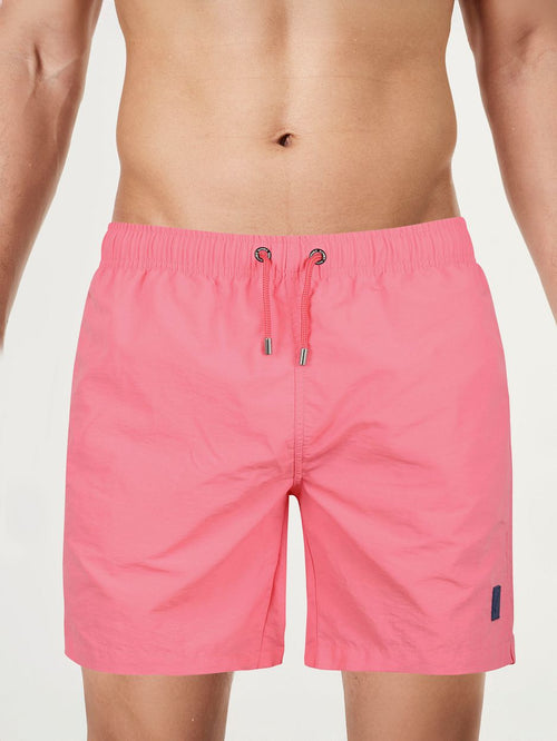 Zwembroek plain roze