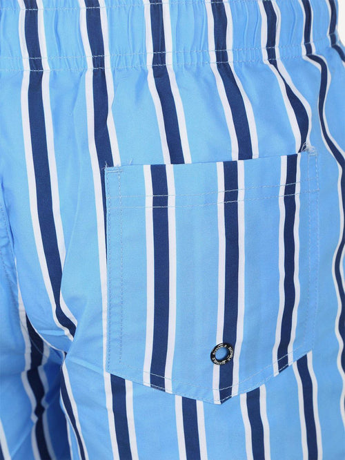 Suitable zwembroek stripe blauw | Regular-fit
