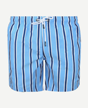 Zwembroek stripe blauw