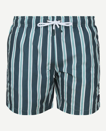 Suitable zwembroek stripe groen | Regular-fit