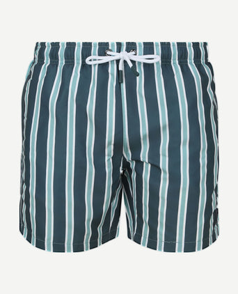 Zwembroek stripe groen