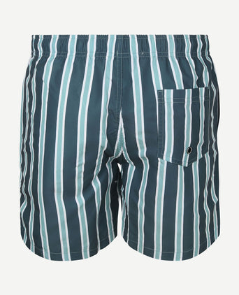 Zwembroek stripe groen