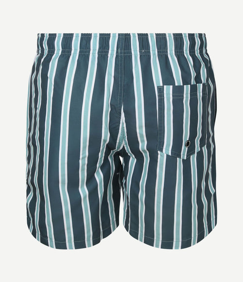 Zwembroek stripe groen