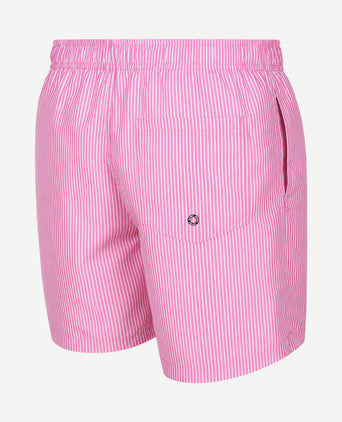Zwembroek pin stripe fuchsia