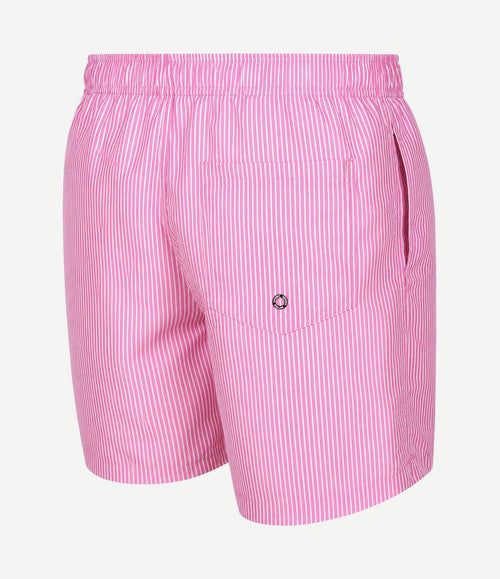 Zwembroek pin stripe fuchsia