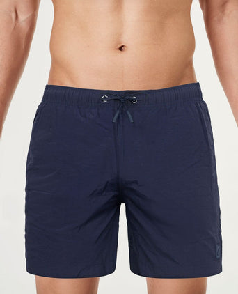 Zwembroek plain donkerblauw