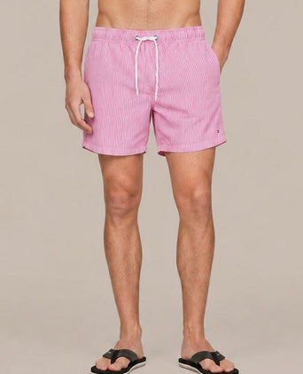 Zwembroek pin stripe fuchsia