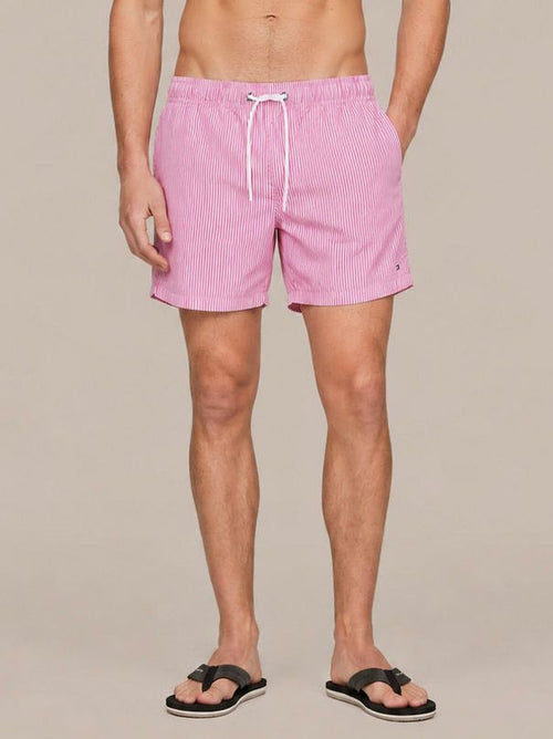 Zwembroek pin stripe fuchsia