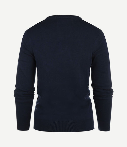 Trui dames donkerblauw