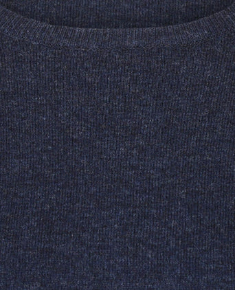 Damestrui merinowol donkerblauw