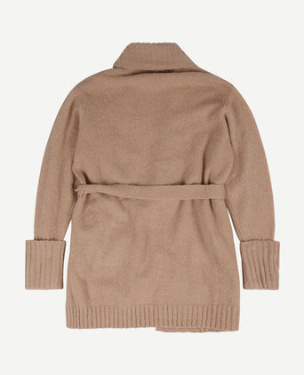 Cardigan dames beige