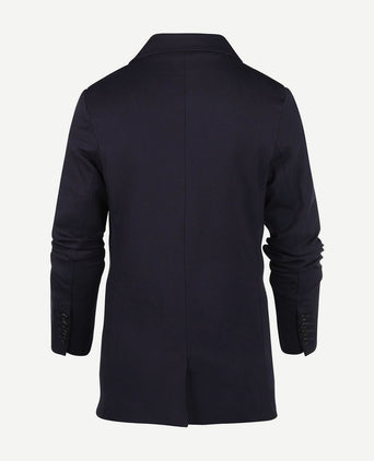Dames coat donkerblauw