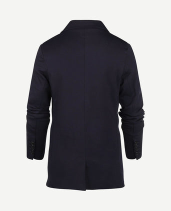 Dames coat donkerblauw