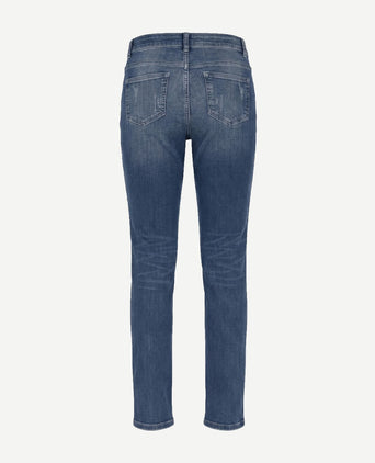 Jeans dames dark blue denim