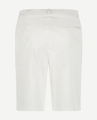 Damesshort classic wit