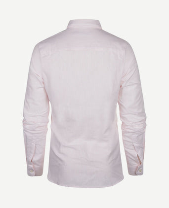 Blouse lauren Oxford strepen roze