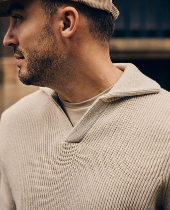 Suitable trui riva knit ecru | Regular-fit