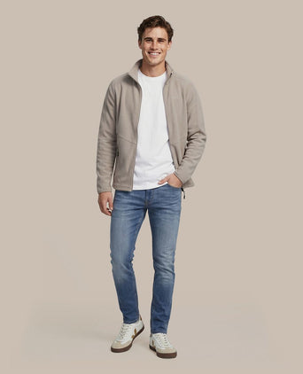 Fleece jack miracle taupe