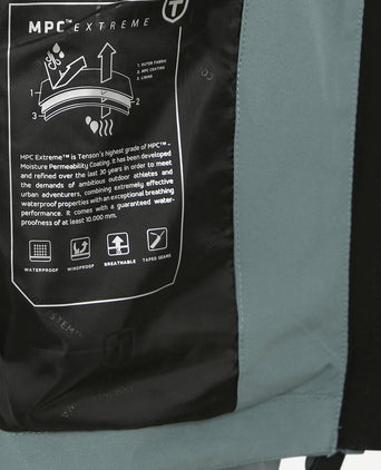 Tenson damien mpc jacket grey green | Regular-fit