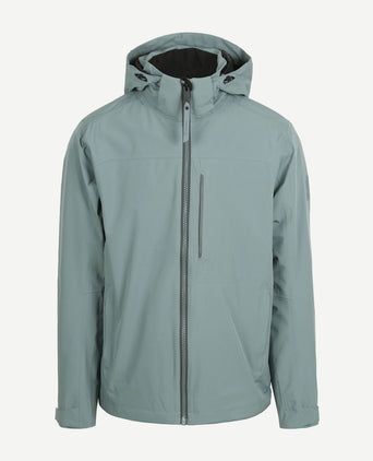 Tenson damien mpc jacket grey green | Regular-fit