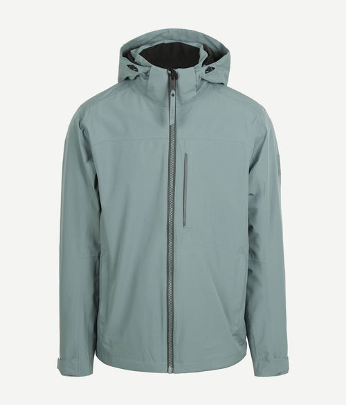 Tenson damien mpc jacket grey green | Regular-fit