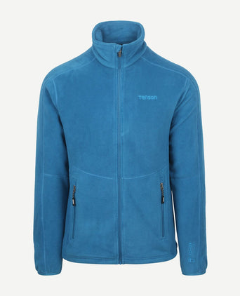 Tenson fleece jack miracle sapphire blauw