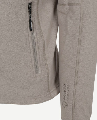 Fleece jack miracle taupe