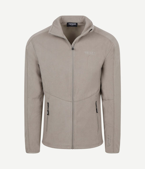 Fleece jack miracle taupe