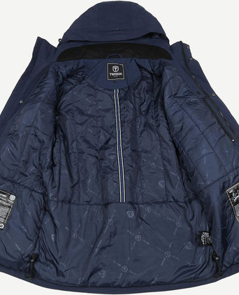 Tenson harris jas donkerblauw | Regular-fit