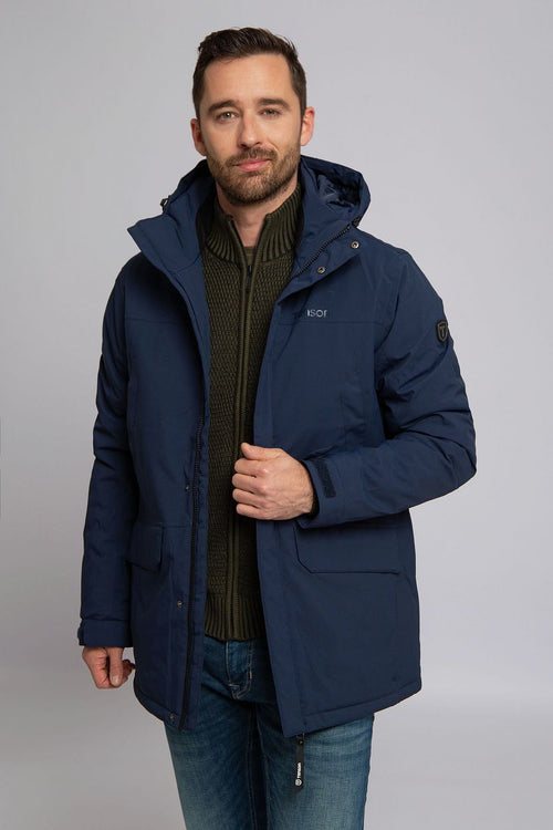 Tenson harris jas donkerblauw | Regular-fit