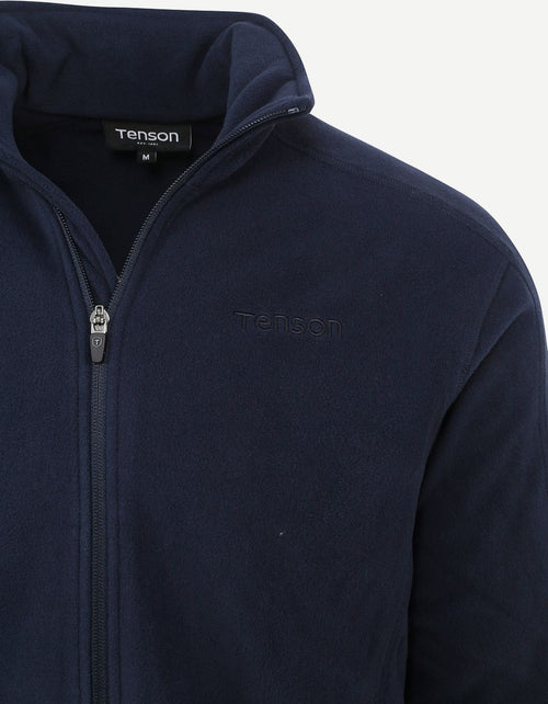 Tenson miracle fleece jack donkerblauw