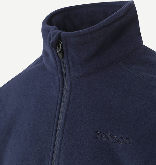 Tenson miracle fleece jack donkerblauw