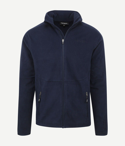 Tenson miracle fleece jack donkerblauw