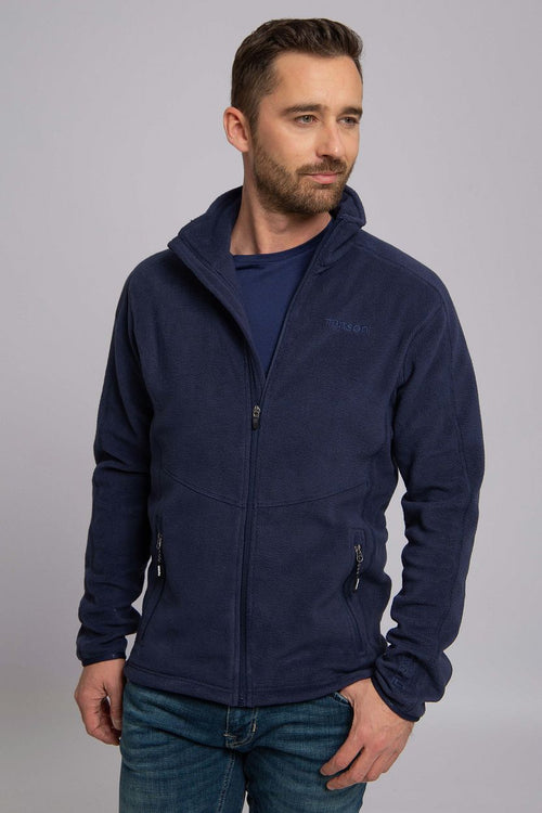 Tenson miracle fleece jack donkerblauw