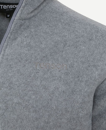 Tenson miracle fleece jack grijs