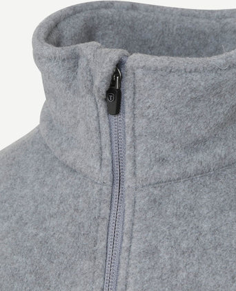 Tenson miracle fleece jack grijs