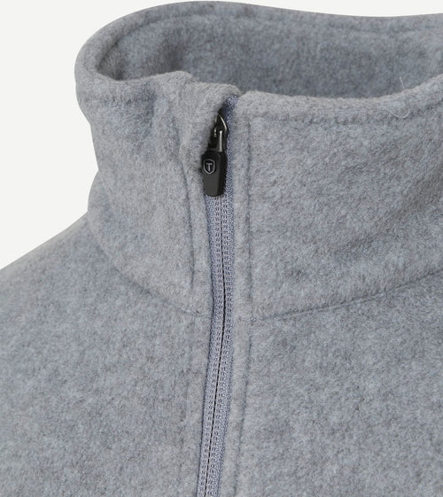 Tenson miracle fleece jack grijs