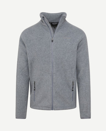 Miracle fleece jack grijs