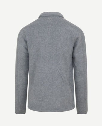 Miracle fleece jack grijs