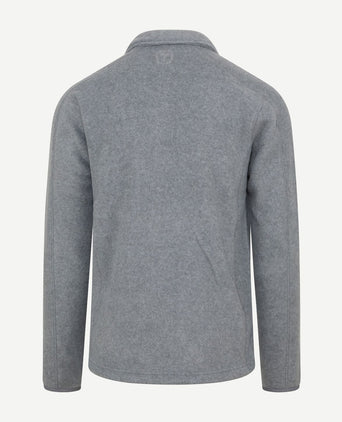 Tenson miracle fleece jack grijs